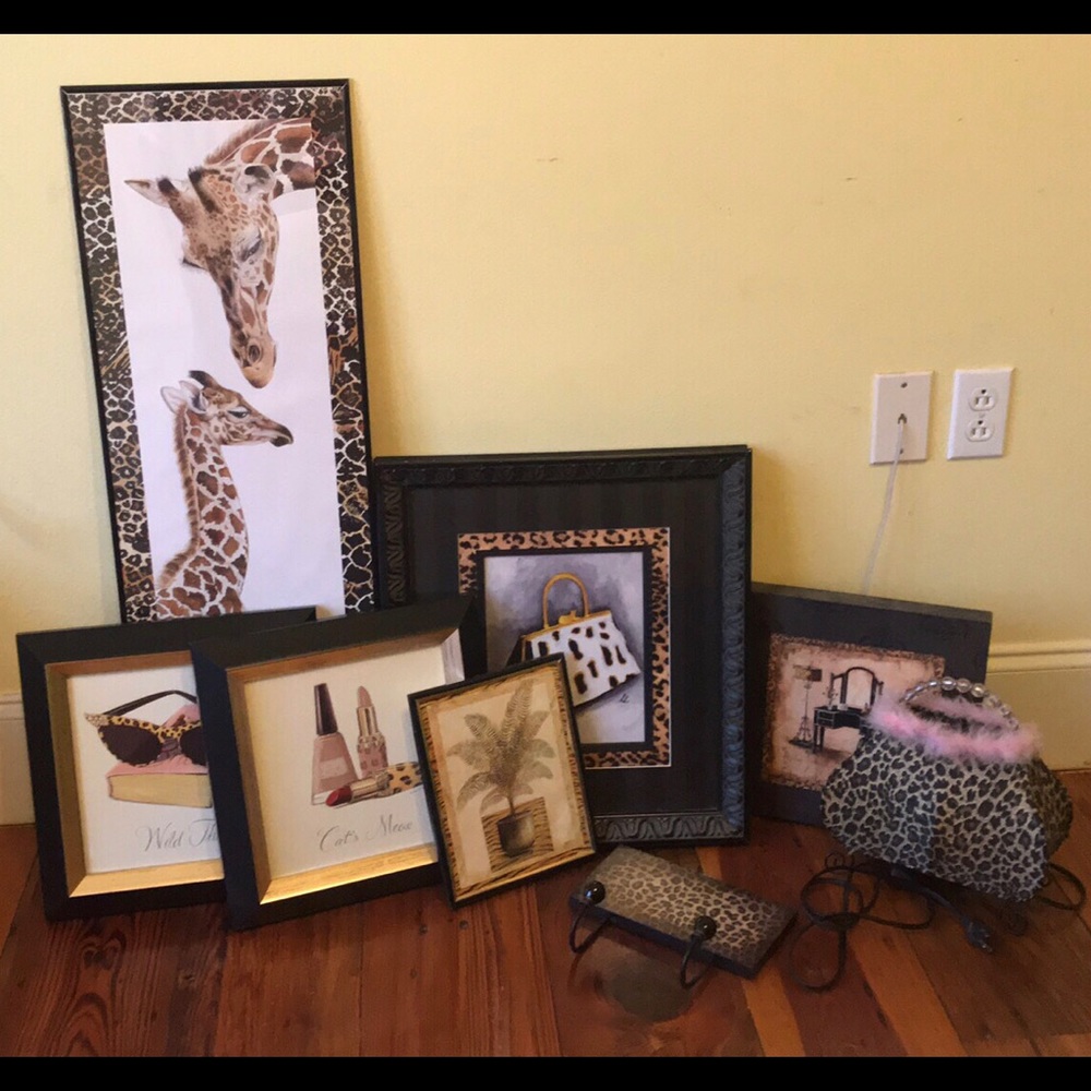 Animal print decor